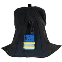 TCG Arc Flash Hood, Black, 40 cal/cm², ANSI Z87.1/ASTM F1506/ASTM F1959/ASTM F2178/Meets/Exceeds CSA Z462/NFPA 70E, 4 Arc Flash PPE Category Level Air Extreme Inc.
