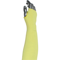 Kut Gard&reg; 2-Ply Cut-Resistant Sleeve with Thumb Hole, Aramid/ATA&reg;, 10", ASTM ANSI Level A6, Yellow Air Extreme Inc.