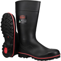 Boss&reg; Footwear Full ESR Safety Boot, Polyblend/PVC, Steel Toe, Size 4 Air Extreme Inc.