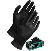 Gants jetables Deny, Petit, Nitrile, 6 mils, Sans poudre, Noir Air Extreme Inc.