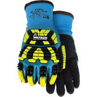 9393TPR Stealth Black Ops Winter Impact Gloves, Small, Foam Latex Palm, Knit Wrist Cuff Air Extreme Inc.