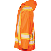 R804 Hurricane Rain Jacket, Small, High Visibility Orange Air Extreme Inc.