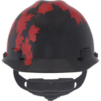 Casque sp&eacute;cialis&eacute; V-Gard, Suspension Rochet, Noir/Rouge Air Extreme Inc.
