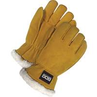 Gants de conducteur, Moyen, Paume en Cuir de daim refendu, Tissu-laine Air Extreme Inc.