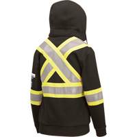 Heavyweight Safety Hoodie, Women's, X-Small, Black Air Extreme Inc.