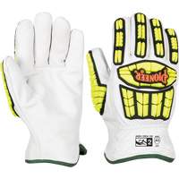 Cut and Impact-Resistant Gloves, Small, Goatskin Palm, Gauntlet Cuff Air Extreme Inc.