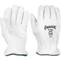 Cut-Resistant Driver's Gloves, Small, Grain Goatskin Palm Air Extreme Inc.