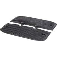 Speed Hump End Caps, Rubber, 3' L x 20" W x 2" H Air Extreme Inc.