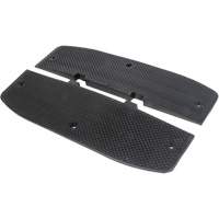 Speed Hump End Caps, Rubber, 2' L x 16" W x 1-1/4" H Air Extreme Inc.