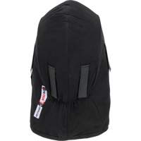 Pioneer 766A Flame-Resistant Quilted Hard Hat Liner with Detachable Mouthpiece, Black/Grey, Cotton/FR-Tech&reg;/Modacrylic/Nylon Air Extreme Inc.