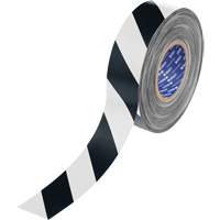ToughStripe&reg; Max Floor Marking Tape, 2" x 100', Polyester, Black and White Air Extreme Inc.