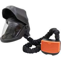PEAKAIR DEFENDER Visor with Flip-Front & X90VX Blower Kit, Facepiece Respirator/Welding Helmet, Lithium-Ion Battery Air Extreme Inc.
