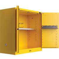 Utili-Guard+ Flammable Safety Cabinet, 30 gal., 1 Door, 43" W x 44" H x 22" D Air Extreme Inc.