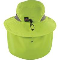 Chill-Its 8934 Ranger Hat with Neck Shade, Small/Medium, Hi-Vis Lime Air Extreme Inc.