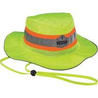 GloWear 8935 Ranger Sun Hat, Small/Medium, High Visibility Lime-Yellow, Polyester Air Extreme Inc.