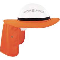 Chill-Its 6661 Universal Hard Hat Brim with Neck Shade, Hi-Vis Orange Air Extreme Inc.