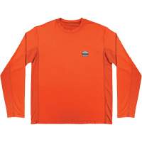 Chemise de refroidissement &agrave; manches longues avec protection solaire et UV Chill-Its 6689, Orange, Petit Air Extreme Inc.