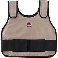 Chill-Its 6230 Standard Phase Change Cooling Vest with Rechargeable Packs, Small/Medium, Khaki Air Extreme Inc.