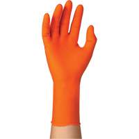 TOUCHNTUFF 93-800 Disposable Gloves, 6.5/7, Latex/Neoprene/Nitrile, 23.6-mil, Powder-Free, Orange Air Extreme Inc.