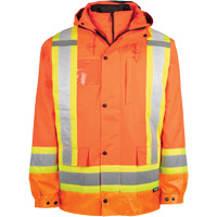 High-Visibility 7-in-1 Jacket, Polyester, High Visibility Orange, X-Small Air Extreme Inc.
