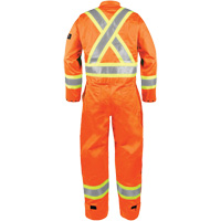 High-Visibility Fire-Resistant Coveralls, Size Small, Orange Air Extreme Inc.