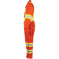 Combinaison non doubl&eacute;e haute visibilit&eacute;, Petit, Orange haute visibilit&eacute; Air Extreme Inc.