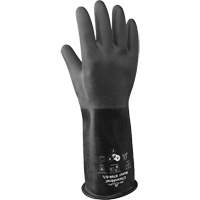 879R Acid-Resistant Gloves, Size Large/9, 14" L, Butyl Rubber, 28-mil Air Extreme Inc.