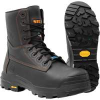 Metpro Flex Work Boots with Metguard, Leather, Size 4, Impermeable Air Extreme Inc.