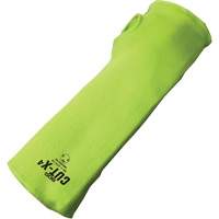 Cut-X&reg; Cut-Resistant Sleeve with Thumb Hole, Fibreglass/Polyethylene, 10", ASTM ANSI Level A4, High Visibility Lime Air Extreme Inc.