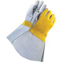 Lined Welder with 5" Cuff, Split Cowhide, Size One Size Air Extreme Inc.