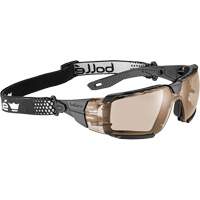 Lunettes de s&eacute;curit&eacute; RUSH+ 2.0 XP avec monture noire et grise, M/G, Lentille Cuivre, Antibu&eacute;e/Anti-&eacute;gratignures, ANSI Z87+ Air Extreme Inc.