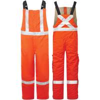 Salopette isol&eacute;e haute visibilit&eacute; de 9 oz Avenger, style 525, Hommes, T-petit, Orange Air Extreme Inc.