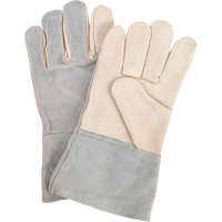 Standard-Duty Work Gloves, Large, Grain Cowhide Palm Air Extreme Inc.
