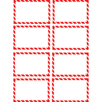 &eacute;tiquettes SIMDUT 800/pqt, Papier, Rouleau, 2-3/4" lo x 4-1/4" la Air Extreme Inc.