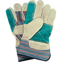Gants d'ajusteur avec paume double, Grand, Paume en Cuir de vache refendu, Doublure en Coton Air Extreme Inc.