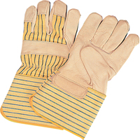 Standard-Duty Dry-Palm Fitters Gloves, Large, Grain Cowhide Palm, Cotton Inner Lining Air Extreme Inc.