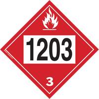 1203 Gasohol & Gasoline Flammable Liquid TDG Placard, Plastic Air Extreme Inc.