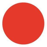 Round Write-On Labels, Circle, 1.5" L x 1.5" W, Red Air Extreme Inc.