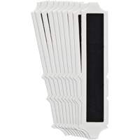 &eacute;tiquettes de lettres et chiffres gothiques individuels Quick-Align, I, 4" h, Noir Air Extreme Inc.