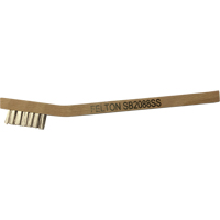 Petites brosses de nettoyage, Acier inoxydable, 3 x 7 rangs de fils, Longueur 7-3/4" Air Extreme Inc.