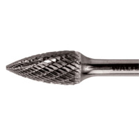 Fraise rotative conique &agrave; deux tranchants, SG-44, 1/8" dia., 1/8" Tige, 1/2" Prof. de la coupe Air Extreme Inc.