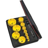 Electrician's Hole Saw Kit, 14 Pieces Air Extreme Inc.