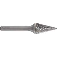 AllSteel Conical Shape Carbide Burr, SM-5, 1/2" Dia., 1/4" Shank, 7/8" Depth of Cut Air Extreme Inc.