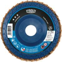 Twin Flap Disc, 4-1/2" x 7/8", Type 27, 40 Grit, Ceramic/Zirconia Alumina Air Extreme Inc.