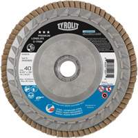 Long Life C-Trim Flap Disc, 4-1/2" x 5/8"-11, Type 27, 40 Grit, Zirconia Alumina Air Extreme Inc.