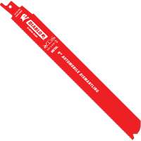 Reciprocating Blade for Auto Dismantling, Bi-Metal, 10-14 TPI, 9" L x 1" W Air Extreme Inc.