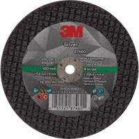 Silver Cut-Off Wheel, 4" x 0.04", 1/4"-28 Arbor, Type 1, Ceramic, 19100 RPM Air Extreme Inc.
