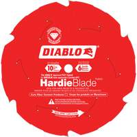 Lame de scie &agrave; d&eacute;couper HardieBlade, 10", 6 dents, Pour B&eacute;ton de fibre Air Extreme Inc.