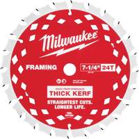 Thick Kerf Framing Circular Saw Blade, 7-1/4", 24 Teeth, Wood Use Air Extreme Inc.