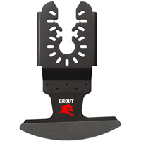 Lame oscillante au grain en diamant de taille universelle 2-3/4" pour coulis Air Extreme Inc.